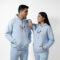 DORI - Sky Blue Embroidered Hoodie