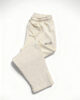 Cream Embroidered Fleece Trouser