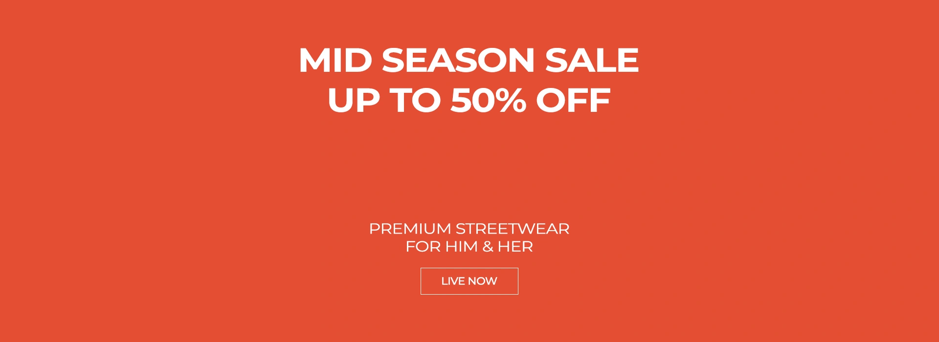 Mid Season Sale